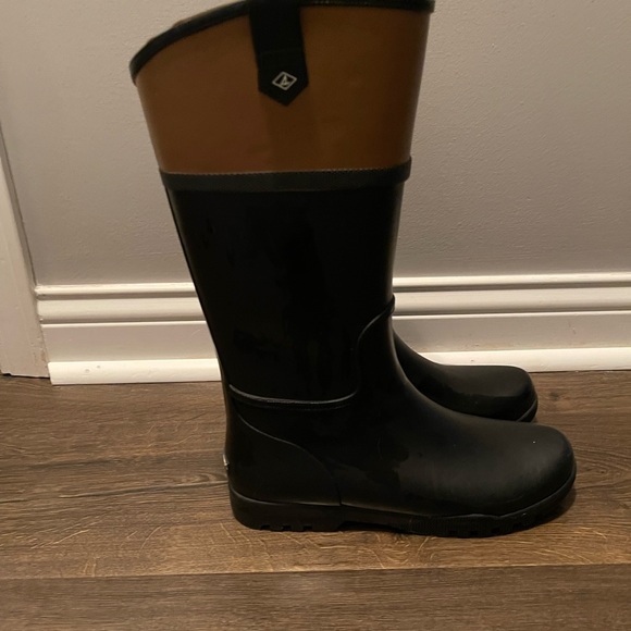 Womens Size 10 Sperry Rain Boots - Picture 3 of 3